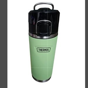 Thermos 24oz Icon Bottle with Spout light green